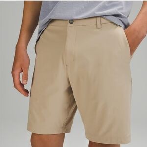 Lululemon Commission Shorts Chino 9" Tofino Sand Beige Size 38 Casual